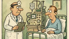 Vtip: V nemocnici diagnózu neurčia spoľahlivo...