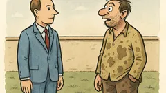 Vtip: Clive vyvráti Walkerov zákon o šatách