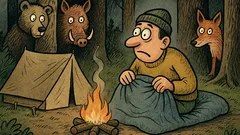 Vtip: Noc v prírode podľa Murphyho