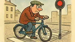 Vtip: Bechtelov zákon: bicykel sa nepohne