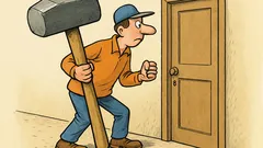 Vtip: Kde nepomôže hrubá sila...