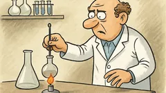 Vtip: Prvý laboratórny zákon: Horúce sklo klame