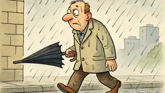 Vtip: Vezmeš dáždnik a neprší