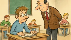 Vtip: Keď sa naučíš na písomku...