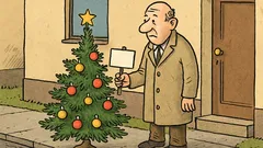 Vtip: Predám ozdobený vianočný stromček...