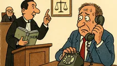 Vtip: Právnik radí: keď sú fakty proti tebe…