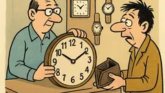 Vtip: Čas, ktorý máme, sú peniaze...