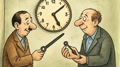 Vtip: Vymením malú ručičku za veľkú!