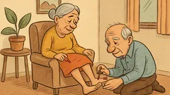 Vtip: Čo je láska? Spýtal sa vnuk